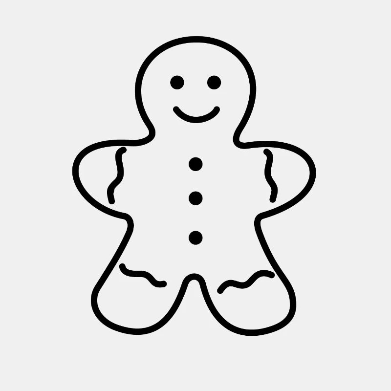 Lebkuchenmann, Lebkuchen Naschen