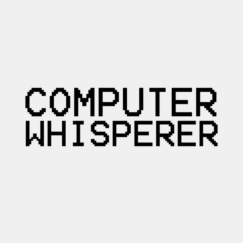 DER COMPUTER FLÜSTERER! GESCHENKIDEE FÜR NERDS!