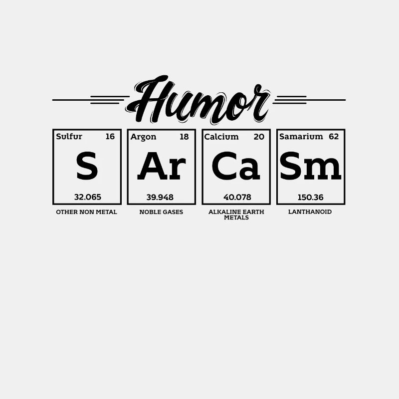 Sarkasmus Humor