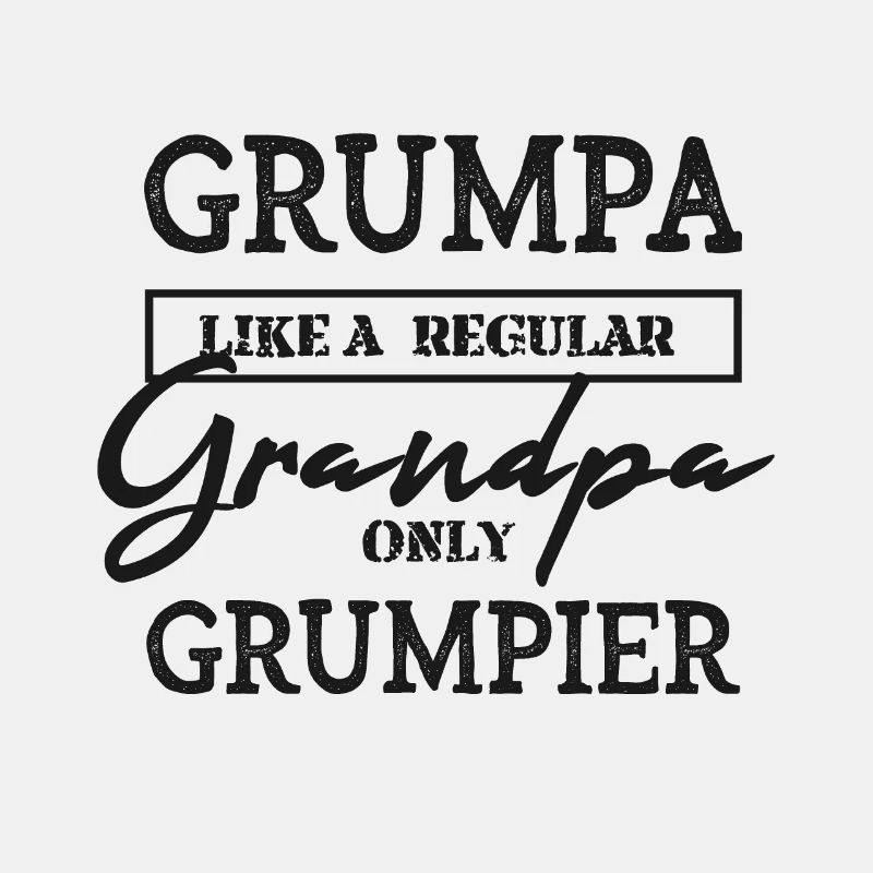 Grumpy grandpa