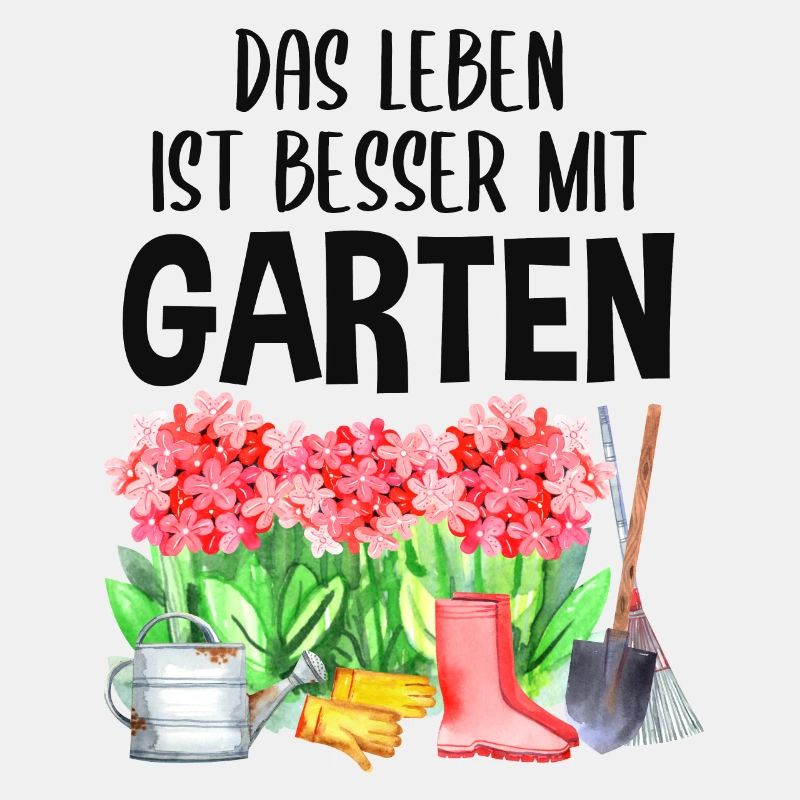 Garten Spruch Hobby Gärtner Geschenkidee