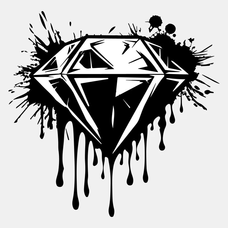 Pierre précieuse de diamant