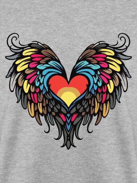 Herz Flügel Engel Love
