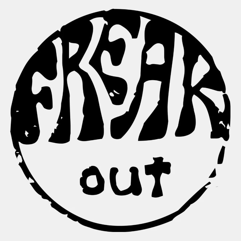 Freak out Hippie Stempel