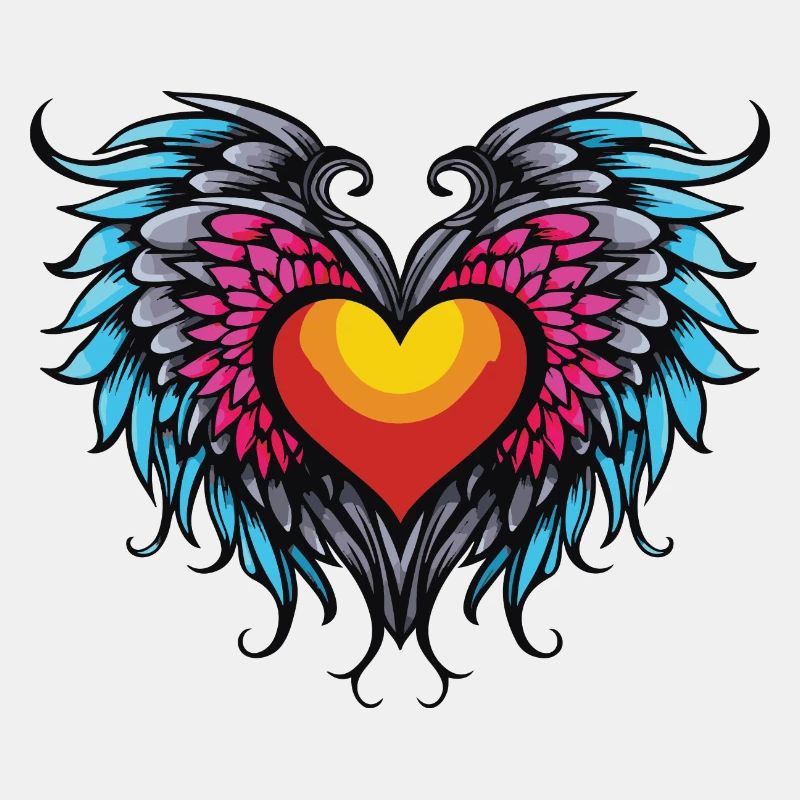 Herz Flügel