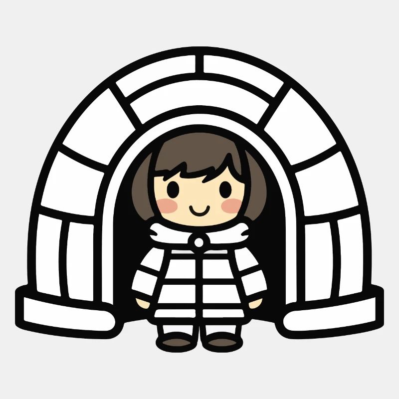Winter Eskimo Iglu