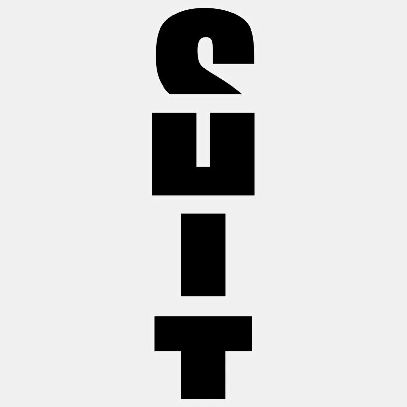 Shit vertical text