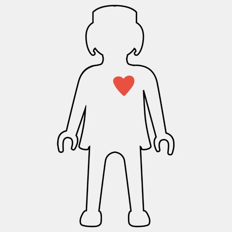 Playmobil Figur Mit Herz