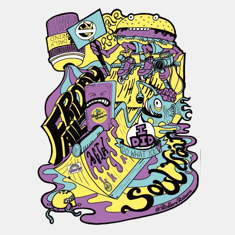 LTD EDITION - RollerS Mashup von Ross Couchman