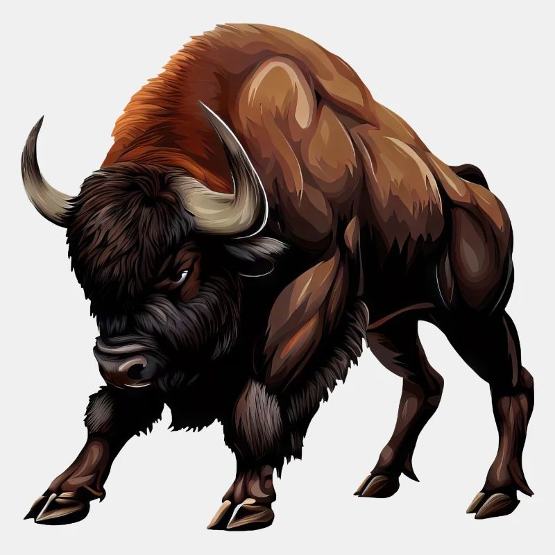Vache, Buffle, Taureau, Bison - Conception animale