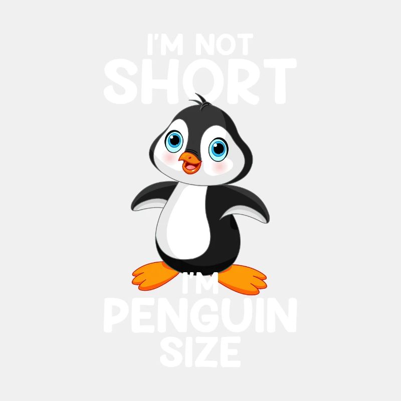 Ich bin nicht klein Ich bin Pinguin Größe, Pinguin