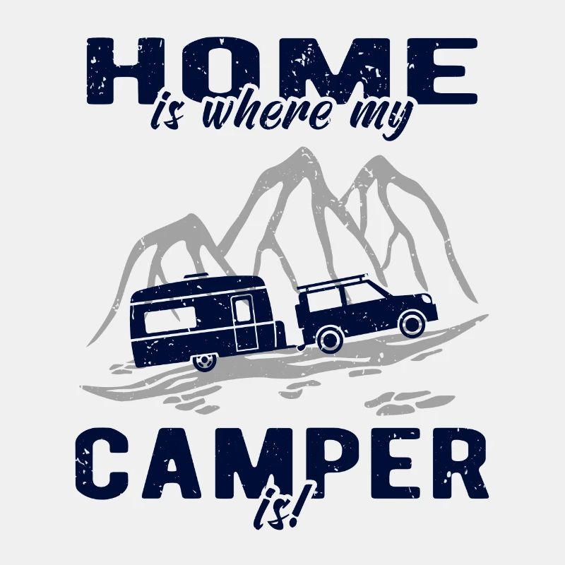 Wohnwagen Zuhause Camper