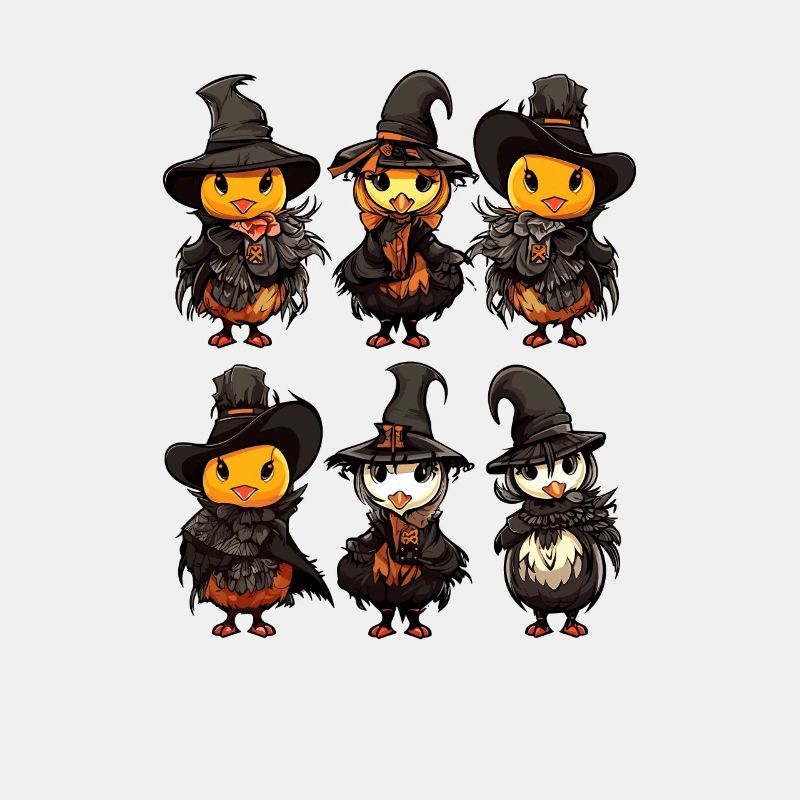 Halloween Farm Chicken