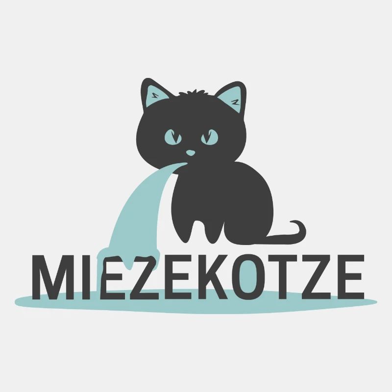 Kitty kitty chat gueule de bois cadeau drôle