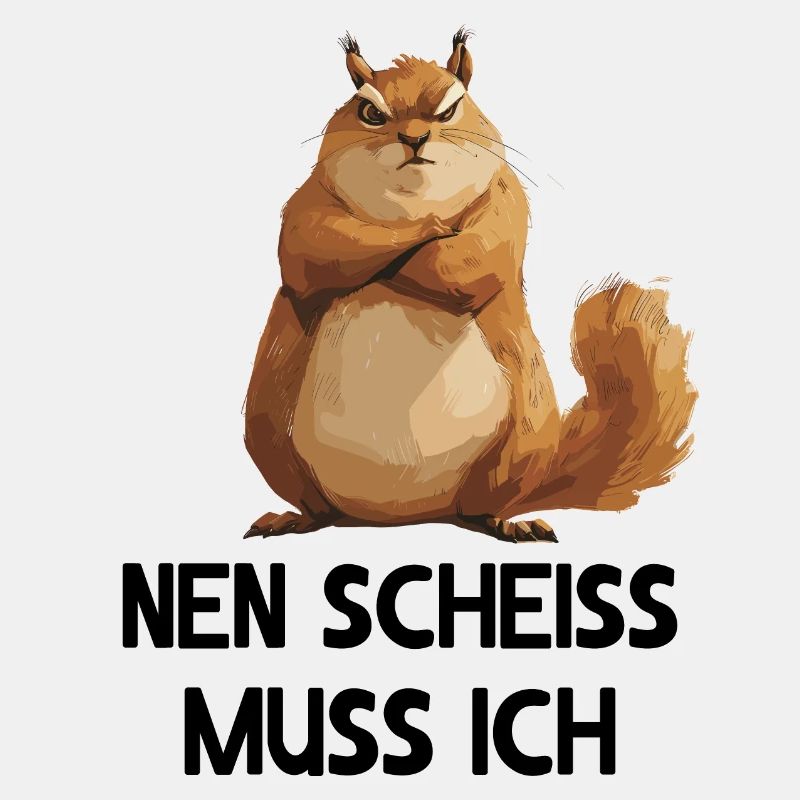 Eichhörnchen Baumhörnchen Nen scheiss muss ich