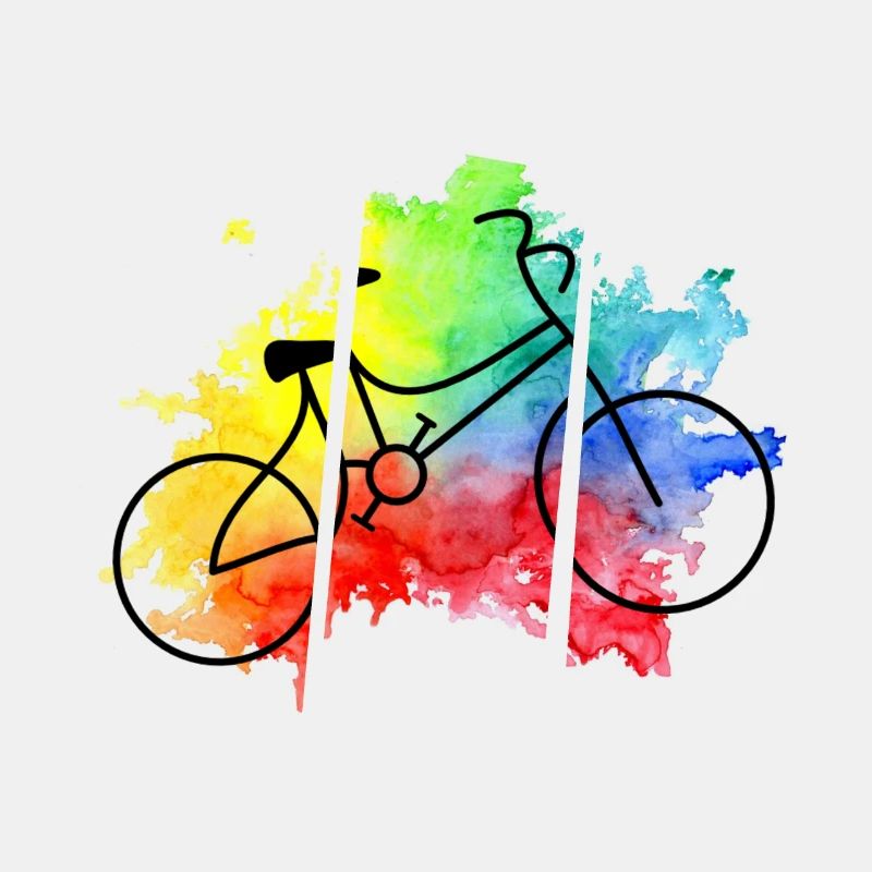 Vélo coloré