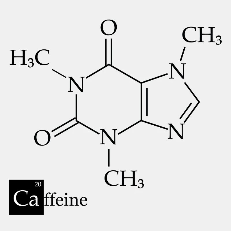 Caffeine structural formula