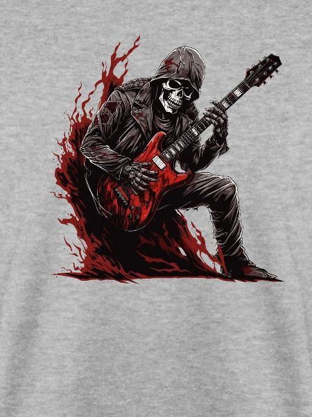 Gitarristen-tshirt E-Gitarren-Saiten