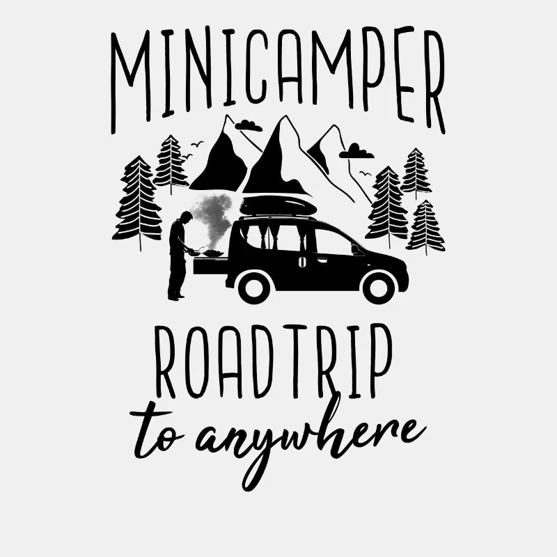Minicamper Spruch Camping-Camper Microcamper