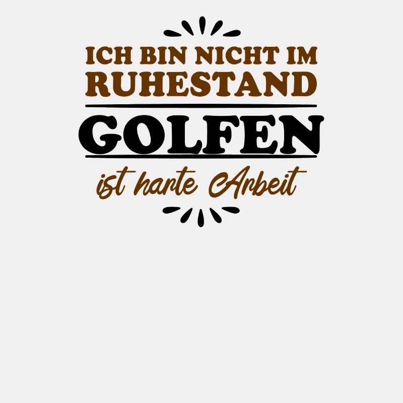 Ruhestand Rentner Pensioner Golf