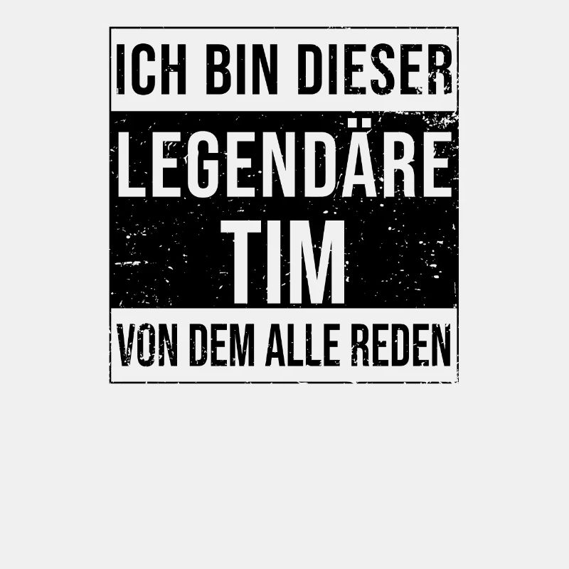 I'm this legendary for Tim