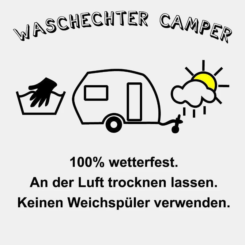 waschechter camper wohnwagen