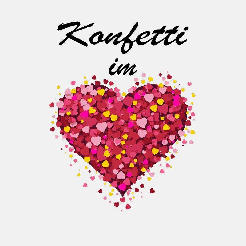 Carnaval Carnaval Costume Confettis dans le coeur Fun