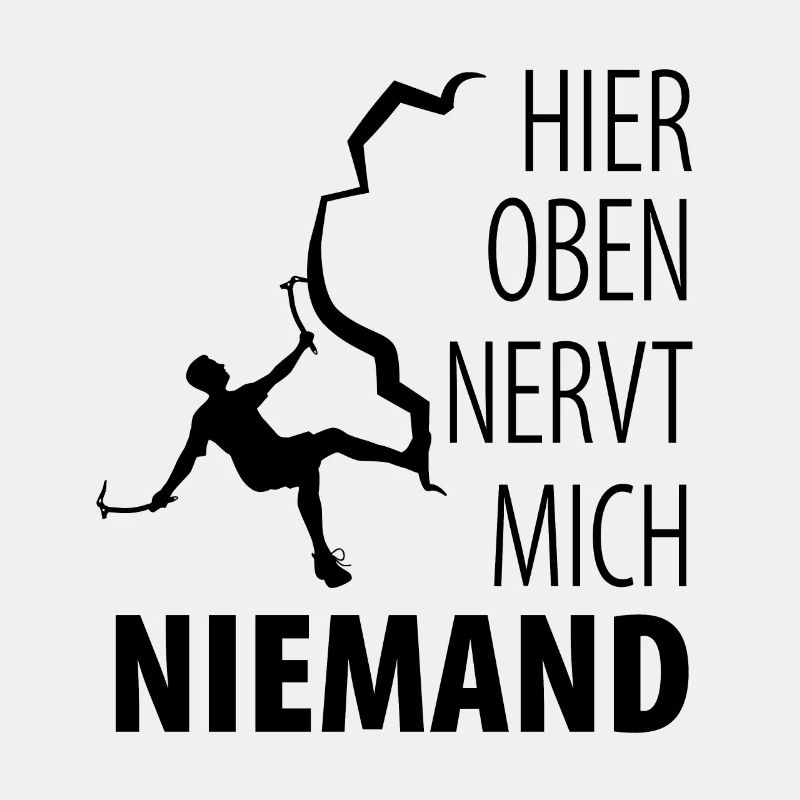 Eisklettern Eiskletterer Eispickel