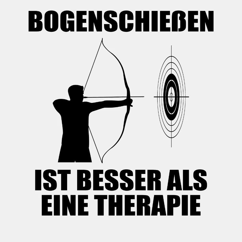 Bogenschießen Bogenschütze Spruch Geschenk