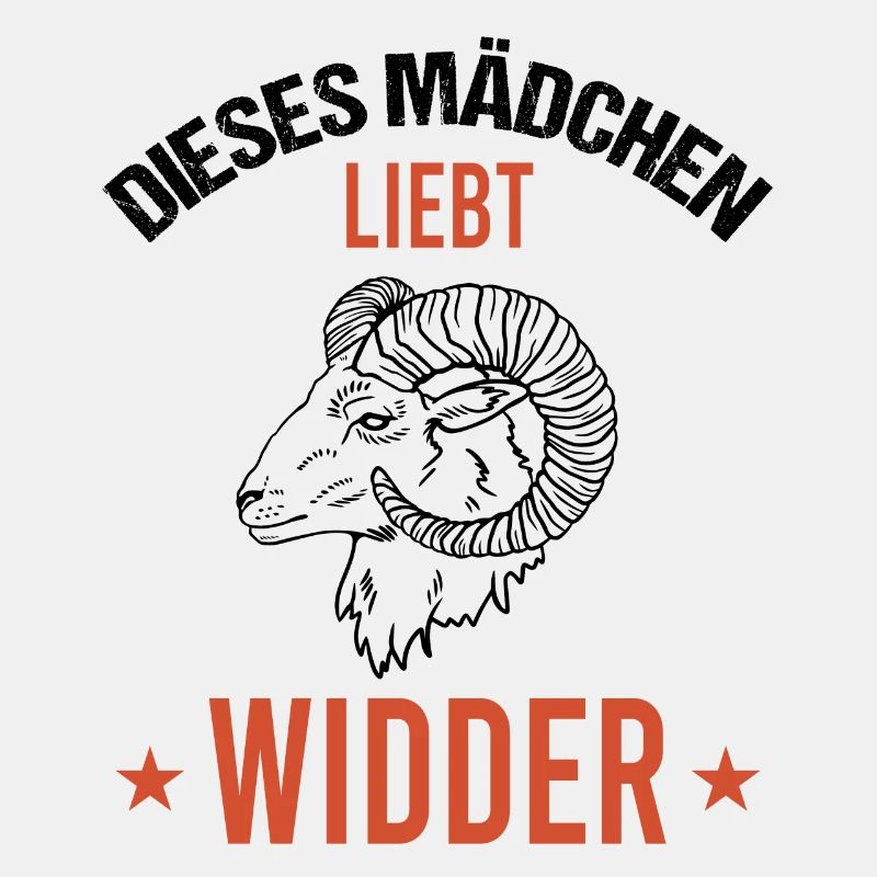 Mädchen Herz Widder Liebe Astrologie Geschenk
