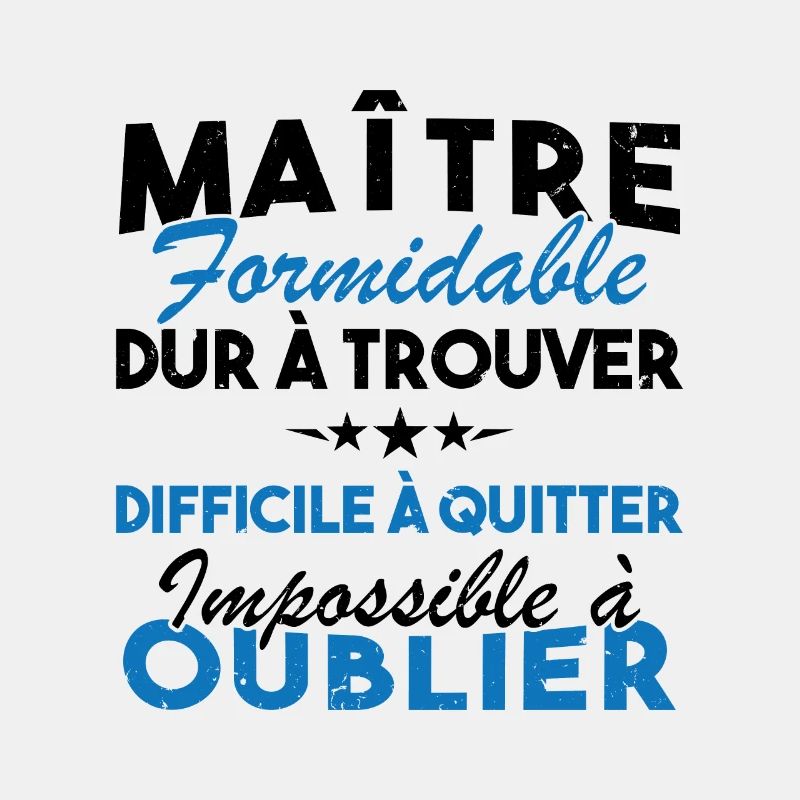 Maître formidable, Cadeau Maître école