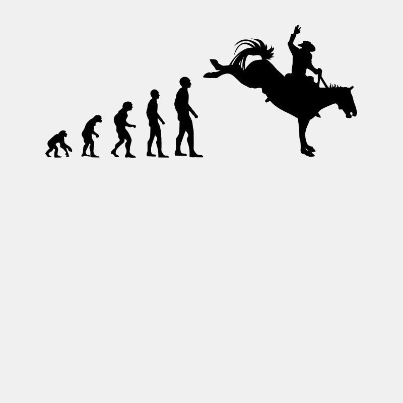 Évolution vers champion de rodéo