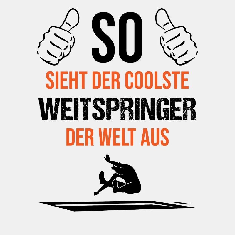Weltbester Weitspringer Coolness Geschenk