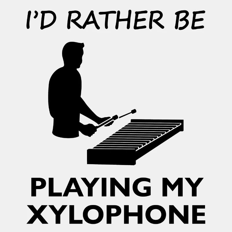 Xylophon Leidenschaft Musiker Statement