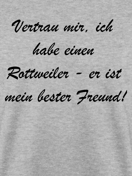 Vertrauter Rotti Geschenk