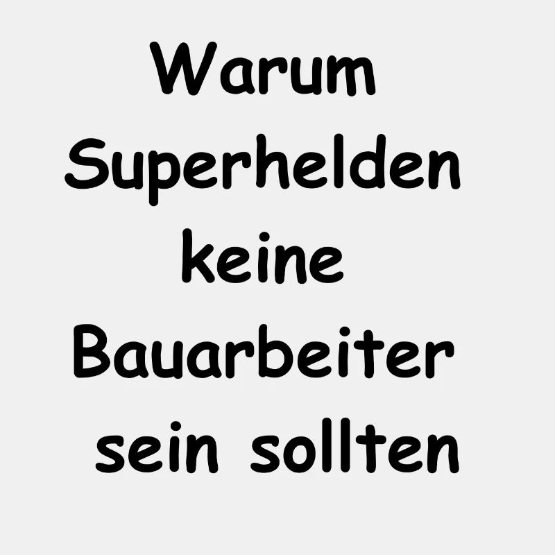 Helden auf der Baustelle Geschenk