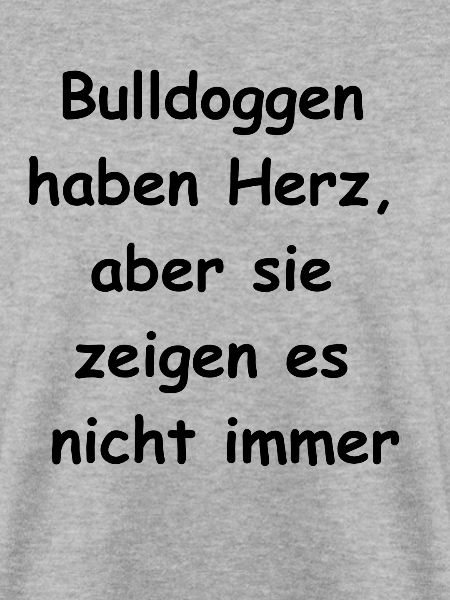 Herzige Bulldogge Geschenk