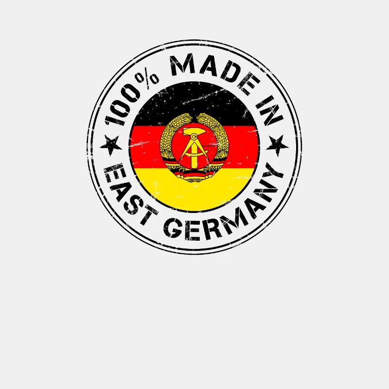 Drapeau de drapeau de l'Allemagne de l'Est DDR