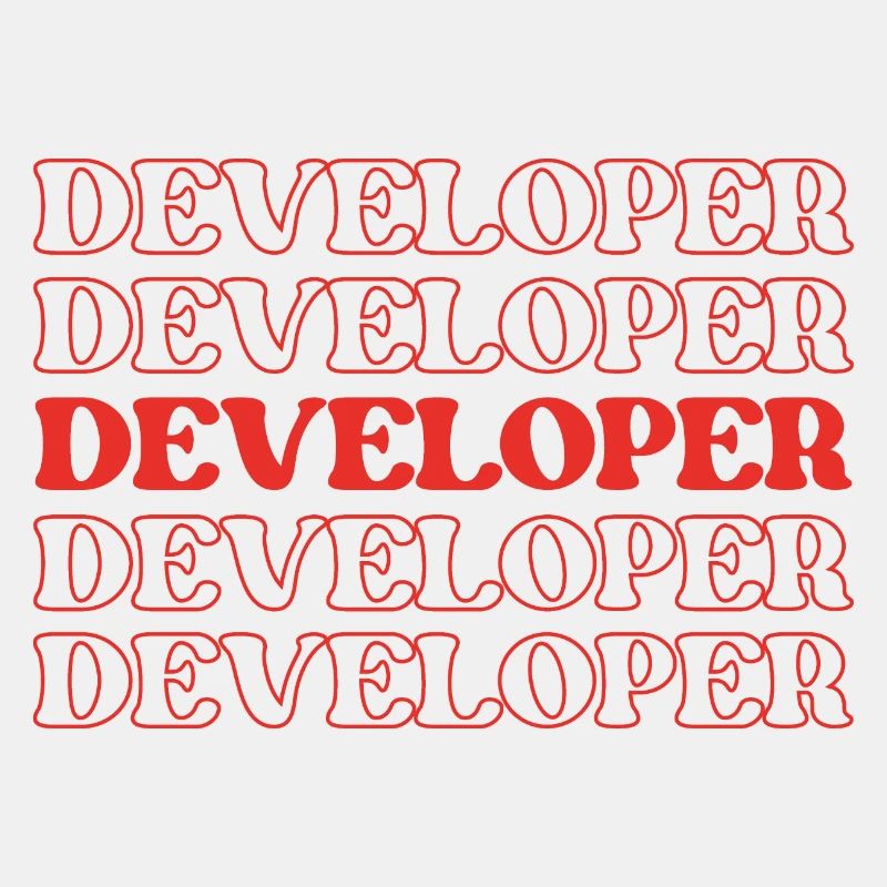 Entwickler, Programmierer, Programmierer, Programmierer, Software-Ingenieur