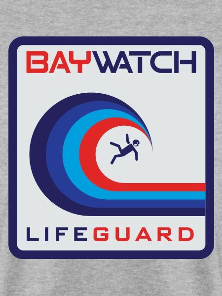 Baywatch Welle Rettungsschwimmer