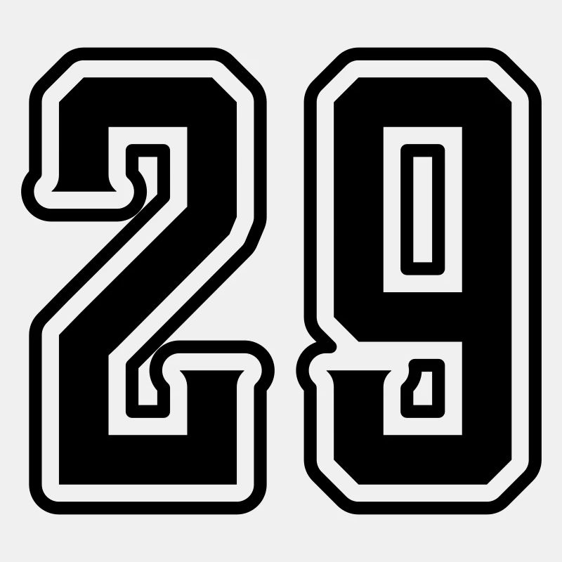 29 Zahl symbol