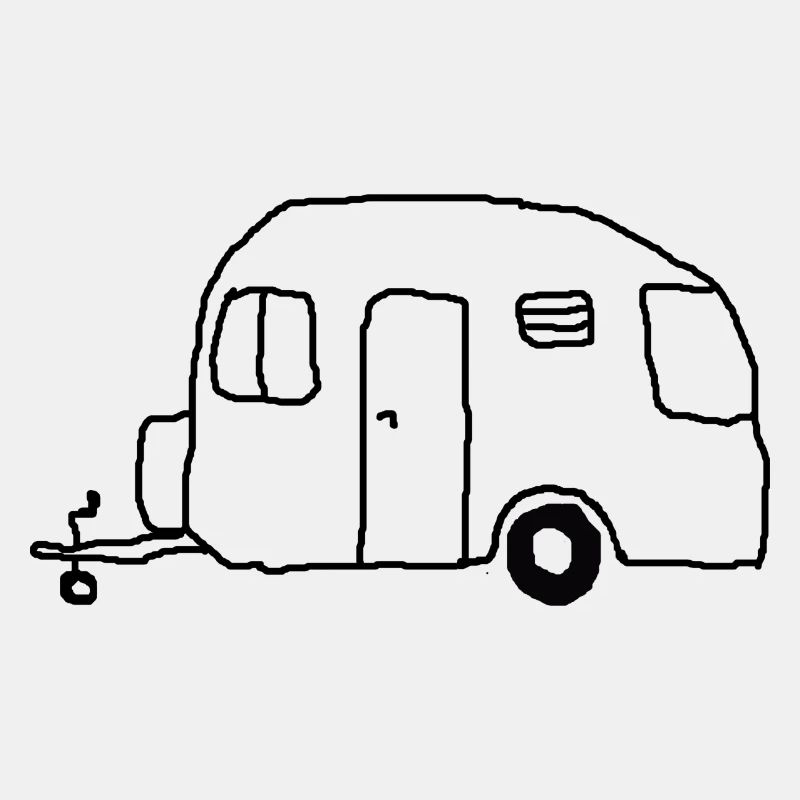 wohnwagen zeichnung