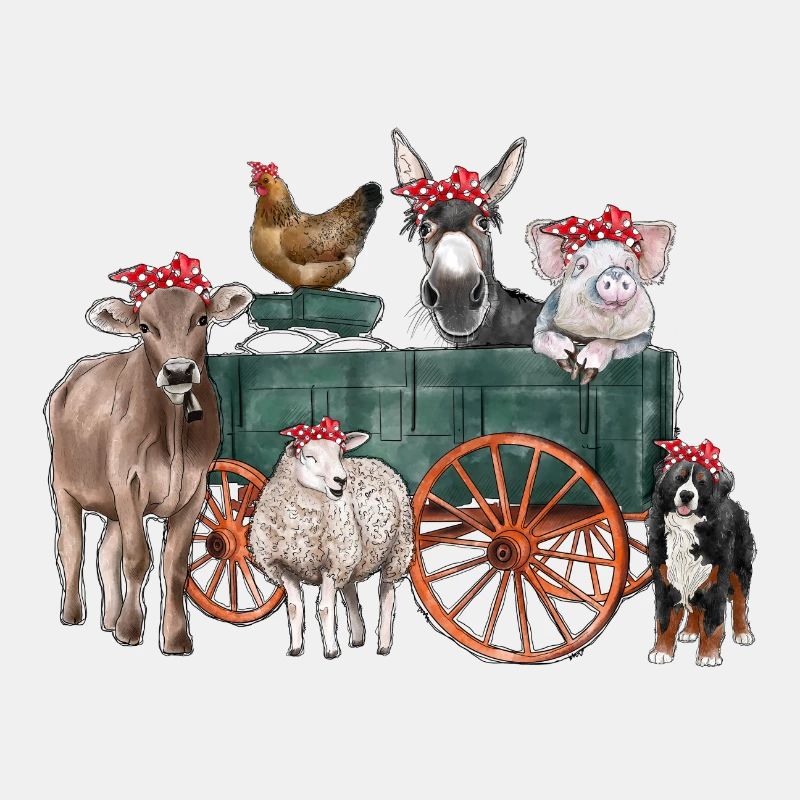 Nutztiere Wagon