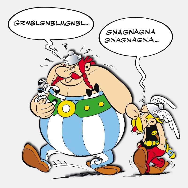Asterix & Obelix Sprechblasen