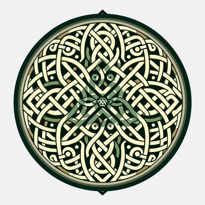 Entrelacs celtiques éternels Mandala Art 3