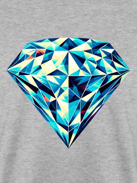 Geometrische Brillanz: Lebendiges Diamantdesign