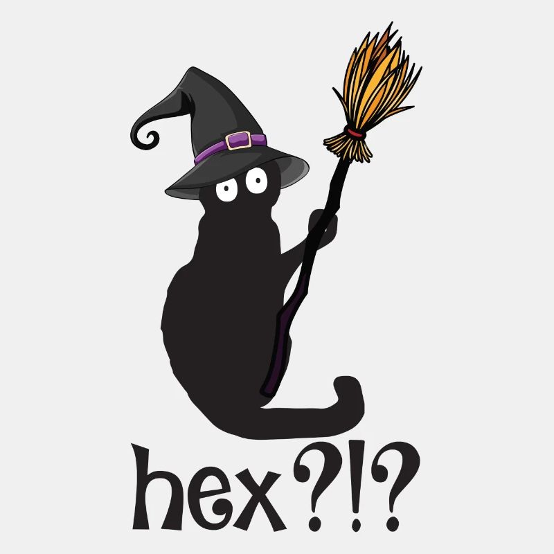 Hex Witch Cat Halloween