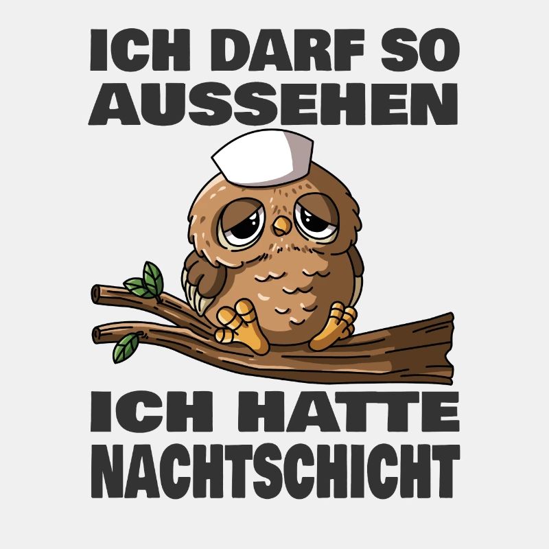 Ich Darf So Aussehen Eule Kaffee Spruch