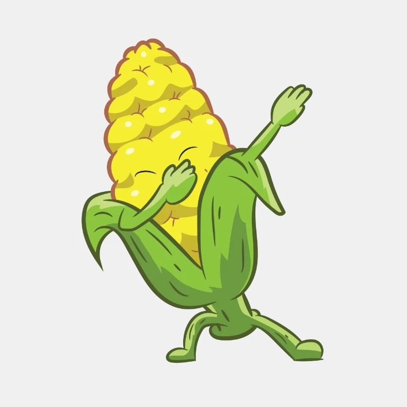 Dabbing Corn Cute Dancing Corn Gift For Corn