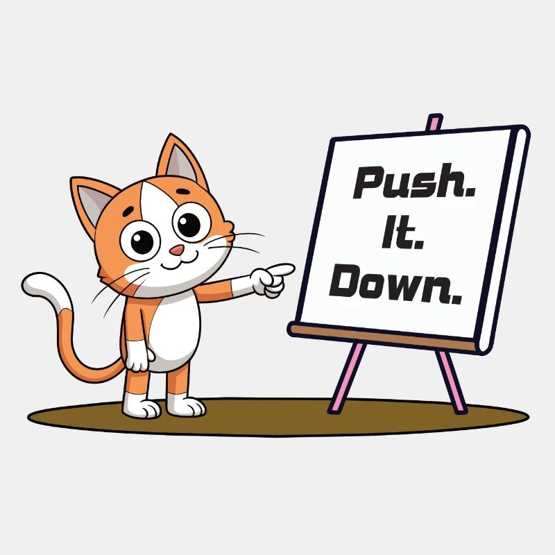 Push. It. Down.